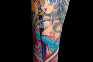 Manga Anime tatuaje