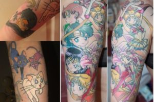 Sailor Moon Tatuajes