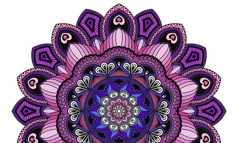 Dibujosfaciles.es - Dibujos de mandalas fáciles de colorear