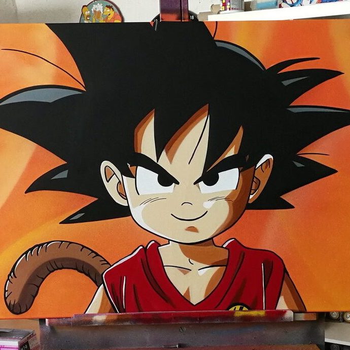 Goku Graffiti